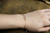 Bracelet "Athéna" en Quartz rose