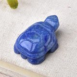 1PC Natural Crystal Rose Quartz Tortoise Amethyst Opal Animals Healing Stone Home Decor Fish Tank Crafts Small Decoration - La réserve de Gaïa Fr