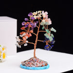 1pc Natural Amethyst Rose Quartz Tree of Life Rock Mineral Specimen Reiki Healing Home Decoration DIY Gifts Souvenir - La Réserve de Gaïa