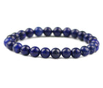 Bracelet ajustable en Lapis Lazuli - La réserve de Gaïa